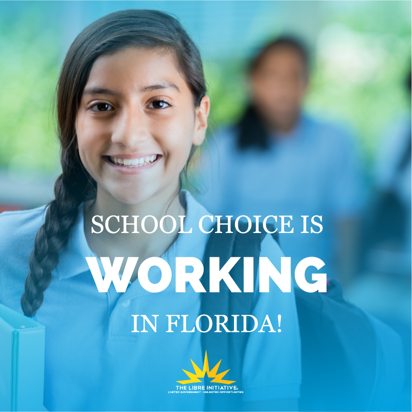 The Inexorable Success of School Choice Is, Once Again, Good News for Hispanic Families.