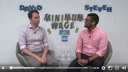 David Barnes and Steven Cruz on Minimum Wage