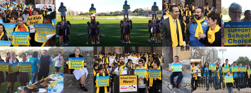 What do we want? School choice! When do we want it? Now!