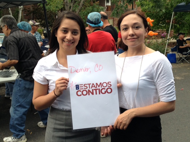 The Fiesta festival would not have been complete without LIBRE and our #EstamosContigo Campaign