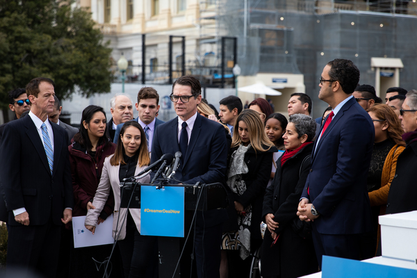 Dozens demand ‘A Dreamer deal, now’ at the US Capitol