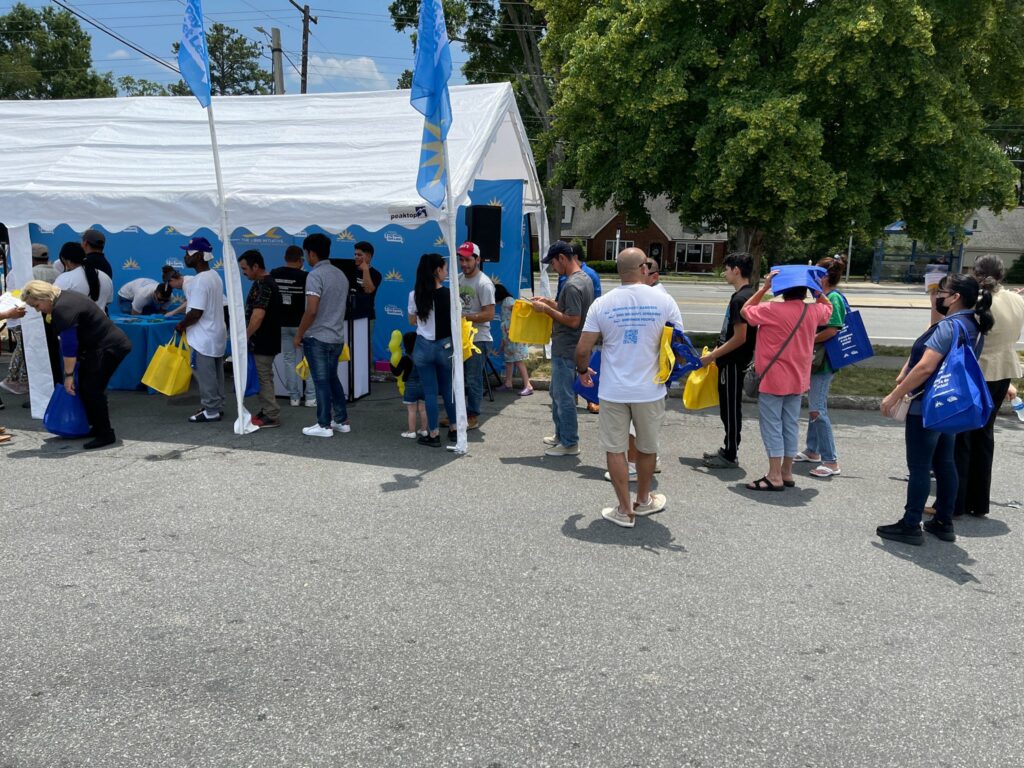 North Carolina's Latino community lines up for relief from inflation, which is hitting Latino communities harder. The LIBRE Initiative was on hand in Charlotte and Wilmington to provided discounted groceries to customers.