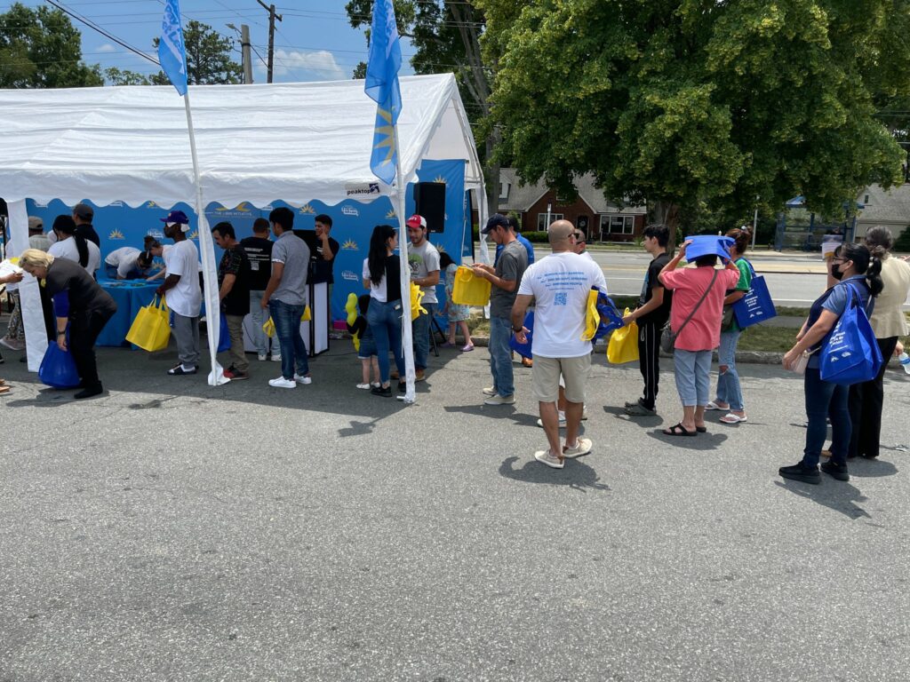 North Carolina's Latino community lines up for relief from inflation, which is hitting Latino communities harder. The LIBRE Initiative was on hand in Charlotte and Wilmington to provided discounted groceries to customers. 