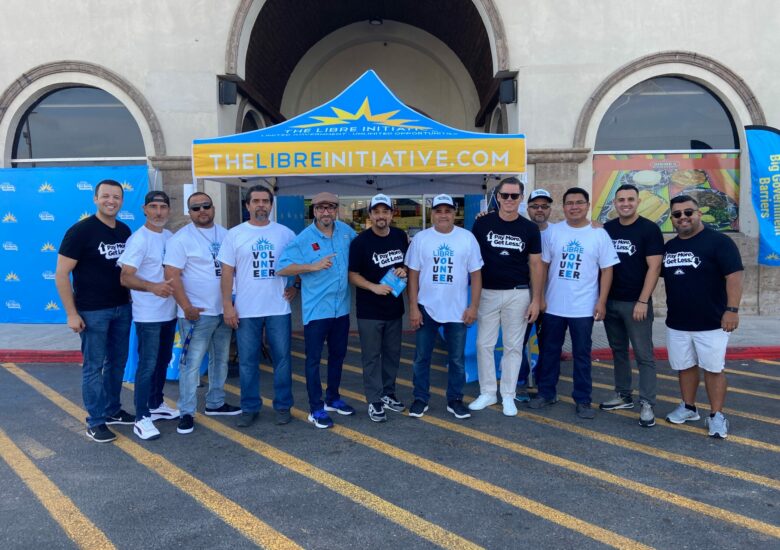 The LIBRE Initiative talks solutions to inflation, counters rising cost of food by giving out gift cards in Rio Grande Valley