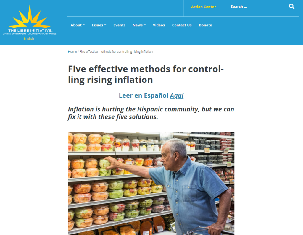 Here are five effective methods for controlling rising inflation that's harming the Hispanic community. 