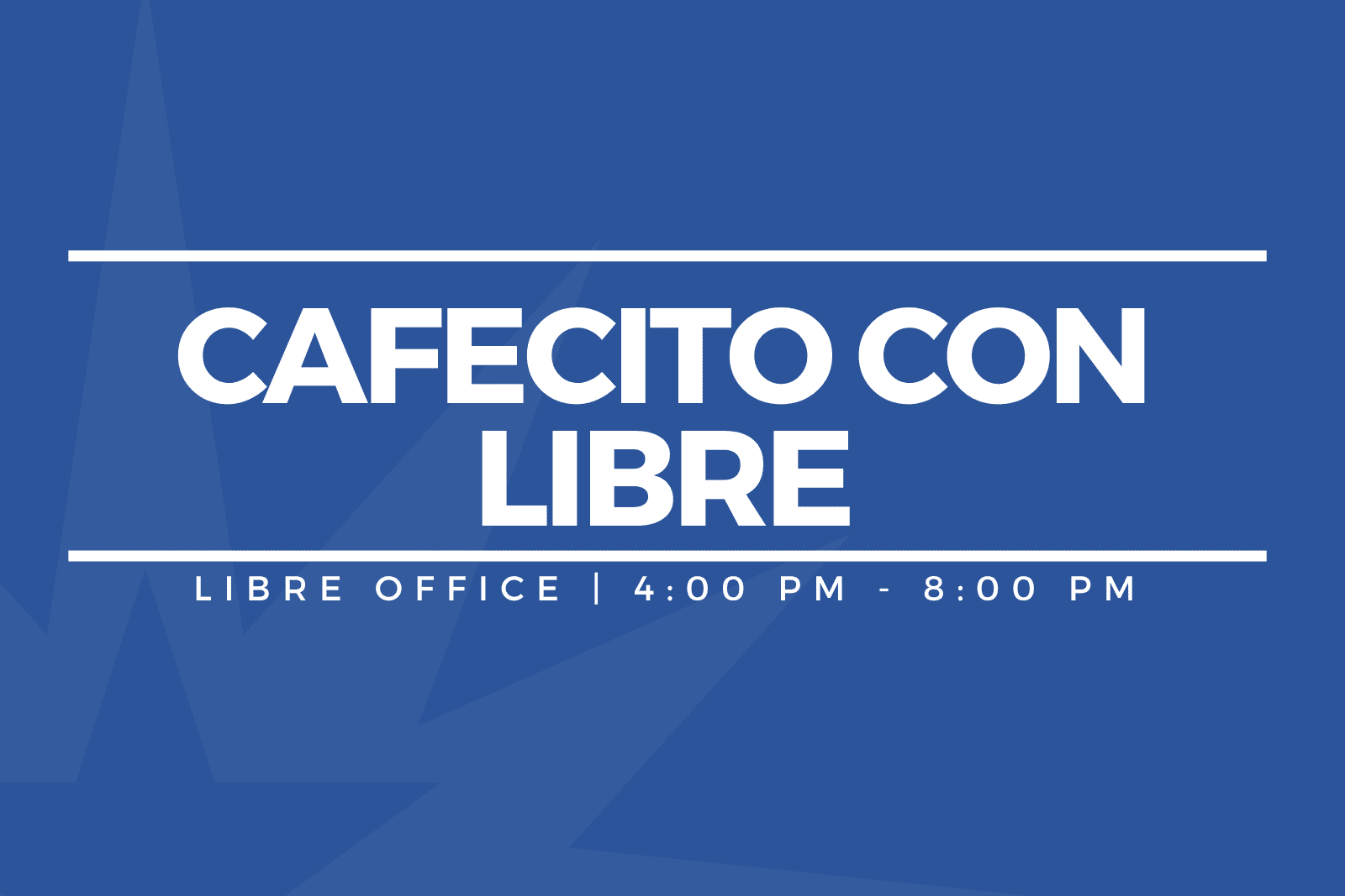 EVENTO - La Iniciativa LIBRE