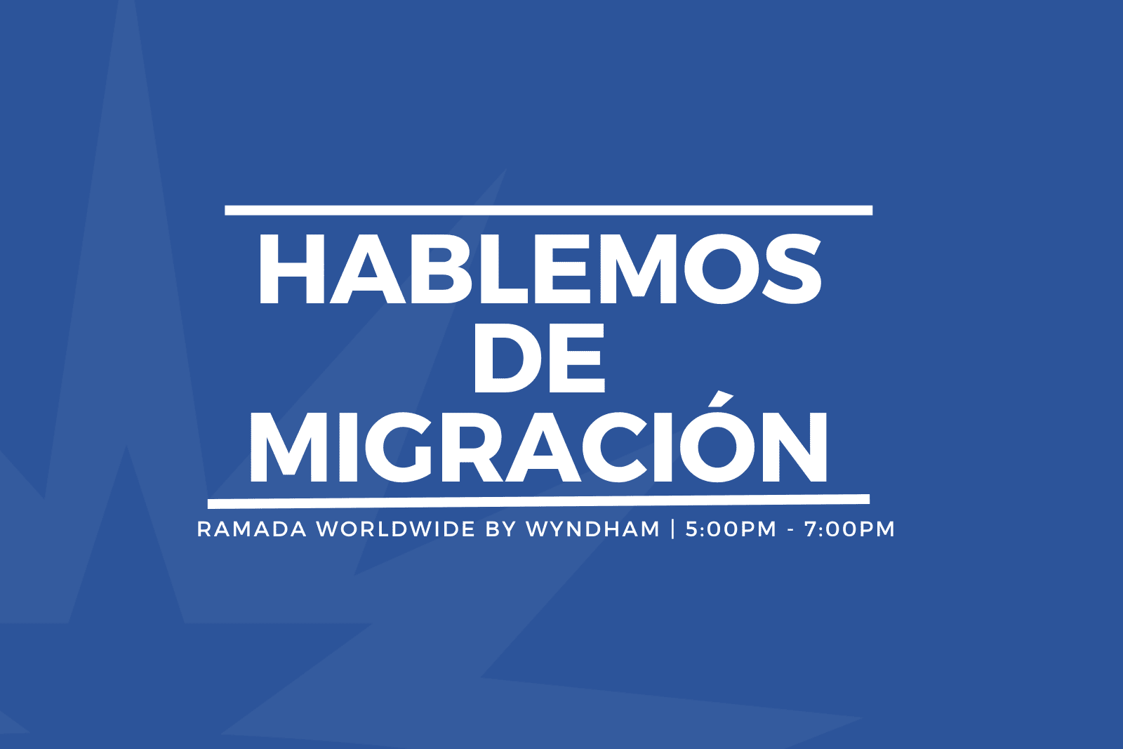 Hablemos de Migración