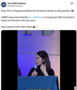 LIBRE’s Sandra Benitez in the Ruthless podcast to Celebrate America’s 250th Anniversary